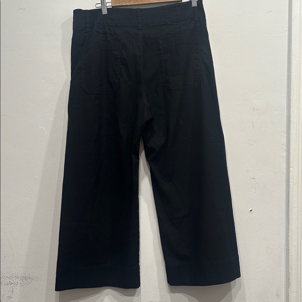 Anthropologie Maeve The Colette Magic Fabric Pants size 34 petite black - Picture 6 of 11